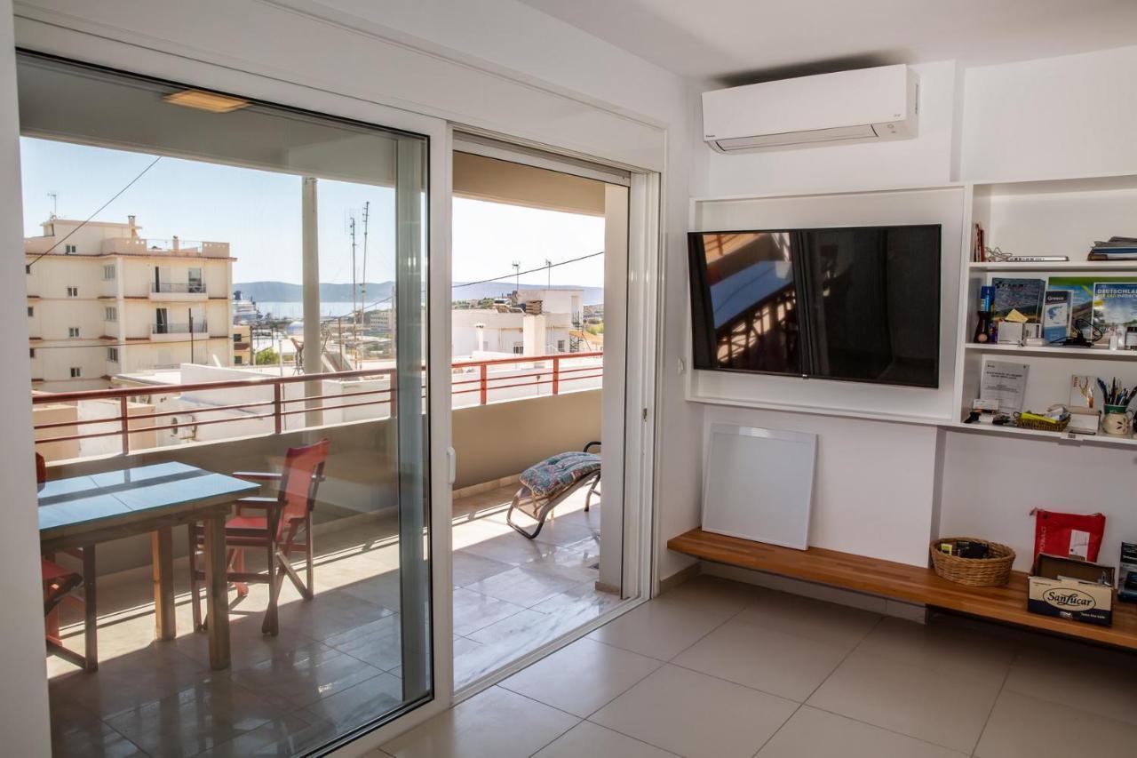 5 Sterne Apollo City Apartment Lávrion Eksteriør bilde
